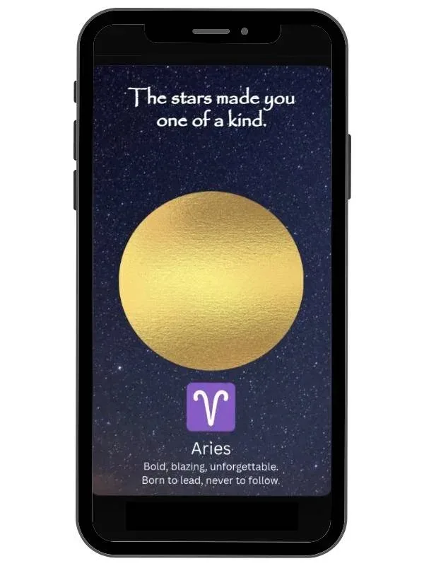 Collection of zodiac digital scratch cards covering all 12 star signs with personalised reveal by NylaLand