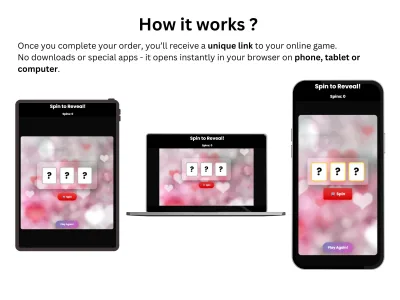 Digital Gender Reveal Game, Interactive Slot Game, Baby Shower Party Game, Virtual Reveal Idea digital reveal game shown on a phone