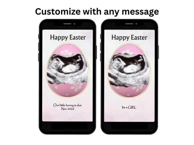 Photo Easter egg scratch card shown on a phone