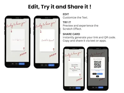 How to personalise the lucky to have you card: edit, try and share
